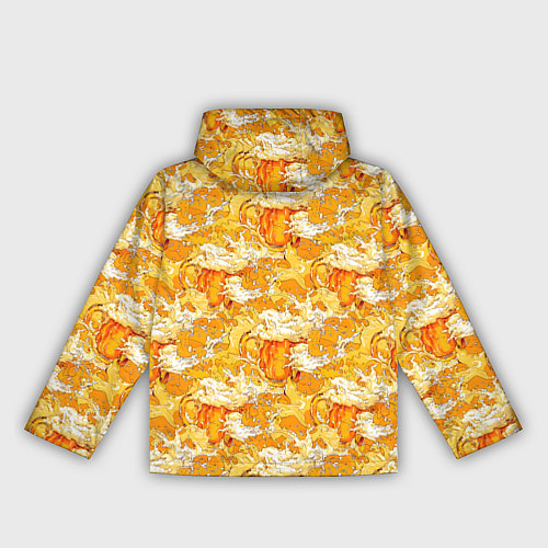 Женская ветровка Пивной шторм / 3D-Черный – фото 2