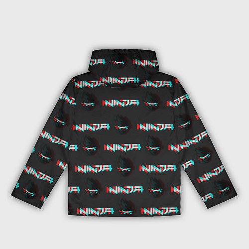 Женская ветровка Ninja team fortnite bloger / 3D-Белый – фото 2
