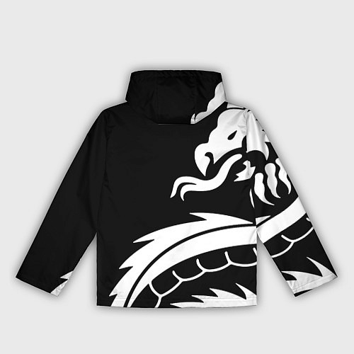 Женская ветровка Samurai dragon steel japan / 3D-Черный – фото 2