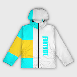 Ветровка с капюшоном женская Fortnite geometry color, цвет: 3D-черный