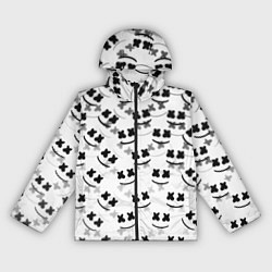 Ветровка с капюшоном женская Marshmello dj pattern, цвет: 3D-черный