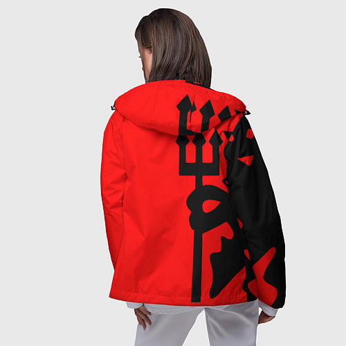 Женская ветровка Liverpool fc sport steel / 3D-Черный – фото 4