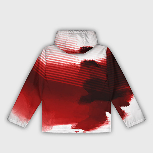 Женская ветровка Doom eternal logo краски / 3D-Белый – фото 2