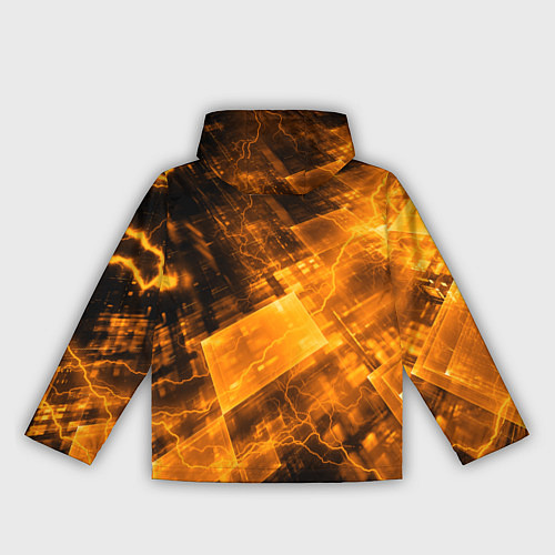 Женская ветровка Half life abstraction / 3D-Черный – фото 2