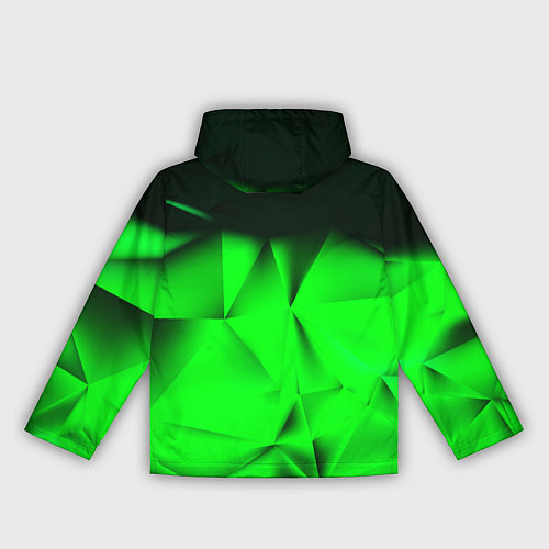 Женская ветровка Кислотная абстракция кубы / 3D-Черный – фото 2