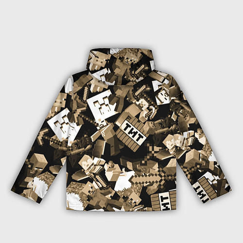 Женская ветровка Герои вселенной Майнкрафт / 3D-Белый – фото 2