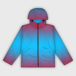 Ветровка с капюшоном женская Neon gradeinet, цвет: 3D-черный