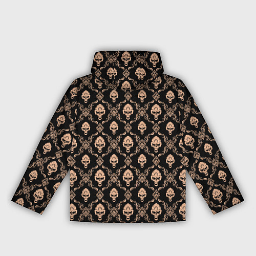 Женская ветровка Череп - паттерн / 3D-Белый – фото 2