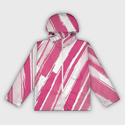 Женская ветровка Розовые полосы