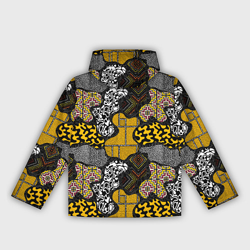 Женская ветровка Этнический паттерн / 3D-Белый – фото 2