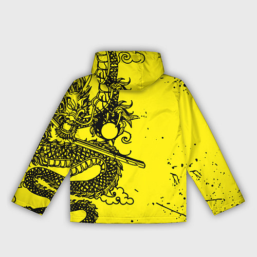 Женская ветровка Syberpunk dragon tatoo / 3D-Белый – фото 2