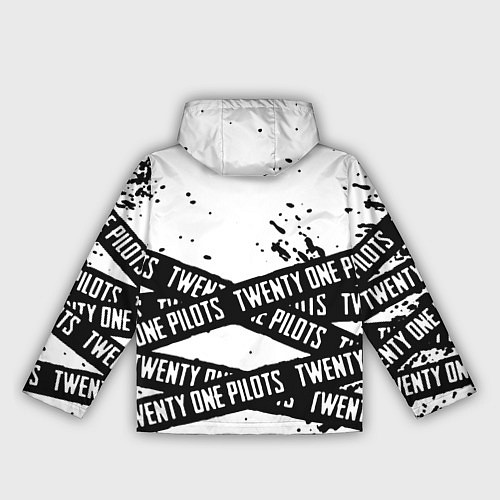 Женская ветровка Twenty one pilots rock / 3D-Белый – фото 2