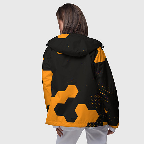 Женская ветровка Герф РФ соты броня / 3D-Черный – фото 4