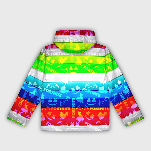Женская ветровка Fortnite color line / 3D-Белый – фото 2