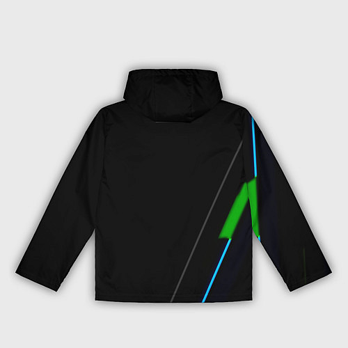 Женская ветровка AUDI geometry line / 3D-Белый – фото 2