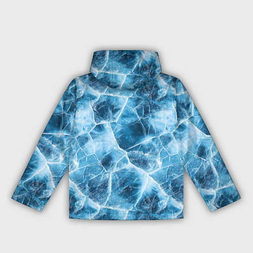 Женская ветровка Текстура льда / 3D-Белый – фото 2