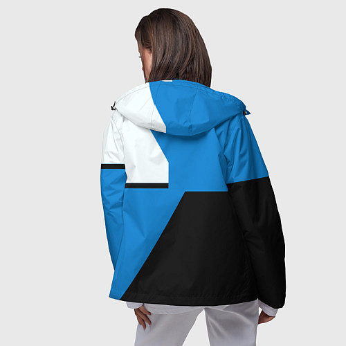 Женская ветровка Half life geometry steel valve / 3D-Черный – фото 4