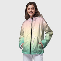 Ветровка с капюшоном женская No doubt, цвет: 3D-черный — фото 2