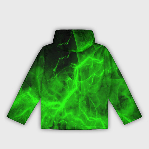 Женская ветровка Doom storm green / 3D-Белый – фото 2