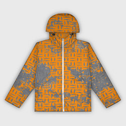 Ветровка с капюшоном женская Заводской антураж, цвет: 3D-белый