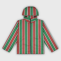 Ветровка с капюшоном женская Knitted pattern, цвет: 3D-черный