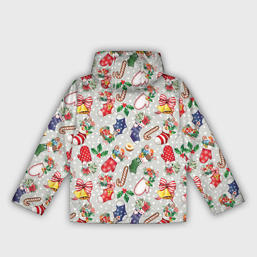 Женская ветровка Christmas Pattern / 3D-Белый – фото 2