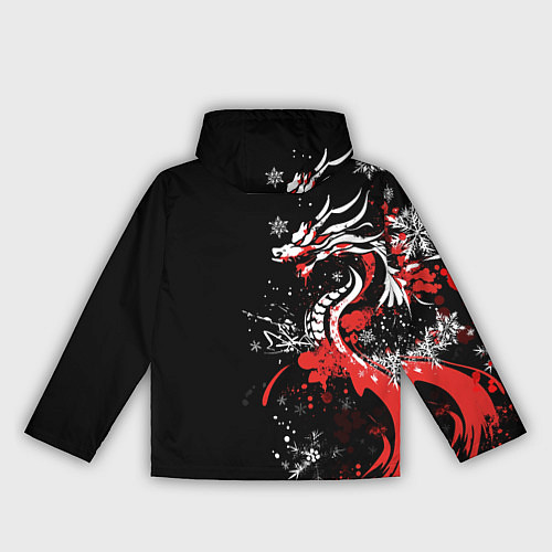 Женская ветровка Ghost of Tsushima - snowflakesv / 3D-Белый – фото 2