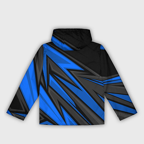 Женская ветровка Российский герб - Синий спорт / 3D-Черный – фото 2