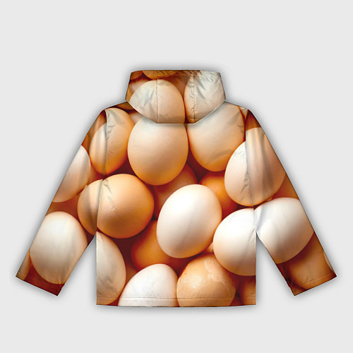 Женская ветровка Яйца / 3D-Белый – фото 2