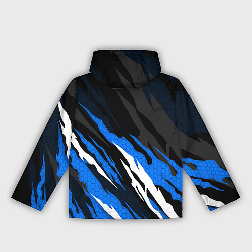 Женская ветровка Субару - черно-синий / 3D-Белый – фото 2