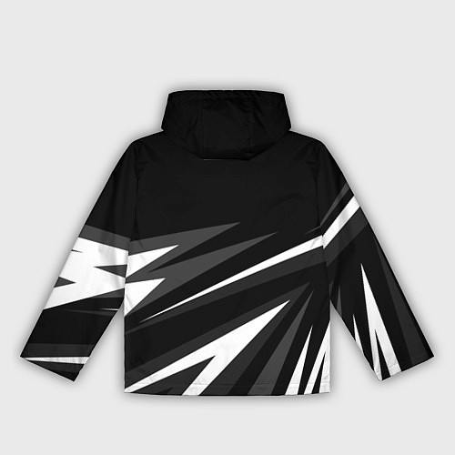 Женская ветровка Субару - черно-белый / 3D-Белый – фото 2