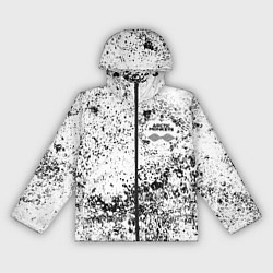 Ветровка с капюшоном женская Arctic Monkeys - Графический хаос, цвет: 3D-черный