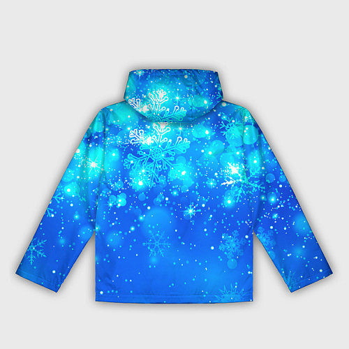 Женская ветровка Морозное свечение / 3D-Белый – фото 2
