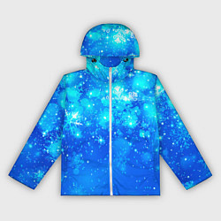 Ветровка с капюшоном женская Морозное свечение, цвет: 3D-белый