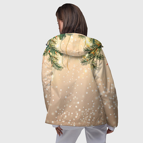 Женская ветровка Веселая змея 2025 / 3D-Черный – фото 4