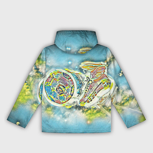 Женская ветровка Удар по воротам / 3D-Белый – фото 2