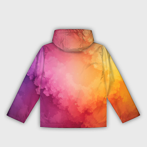 Женская ветровка Облака краски / 3D-Белый – фото 2