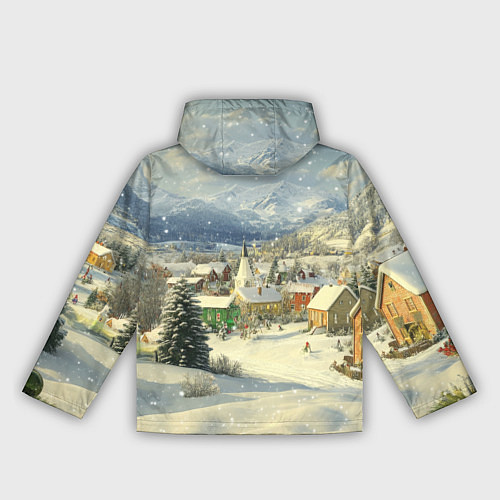 Женская ветровка Дух рождества / 3D-Белый – фото 2