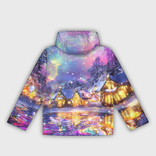 Женская ветровка Настроение рождества / 3D-Белый – фото 2