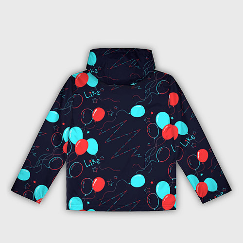 Женская ветровка Воздушные шары для праздника / 3D-Белый – фото 2