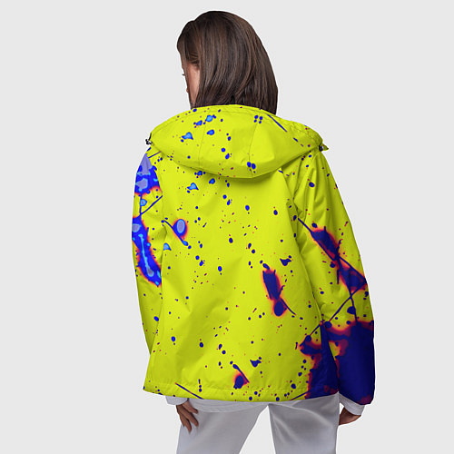 Женская ветровка Monster energy краски / 3D-Черный – фото 4