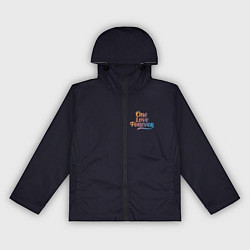 Ветровка с капюшоном женская One love forever, цвет: 3D-черный