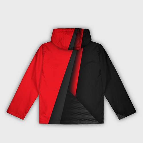Женская ветровка N7 - красная униформа / 3D-Черный – фото 2