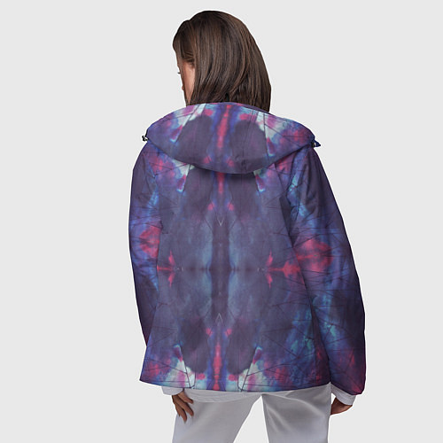 Женская ветровка Космическая паутина / 3D-Черный – фото 4