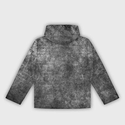 Женская ветровка Абстракция - gray wall / 3D-Белый – фото 2