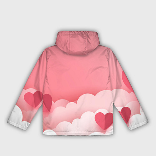 Женская ветровка Облака любви / 3D-Белый – фото 2