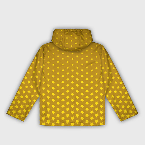 Женская ветровка Золотые звезды / 3D-Белый – фото 2