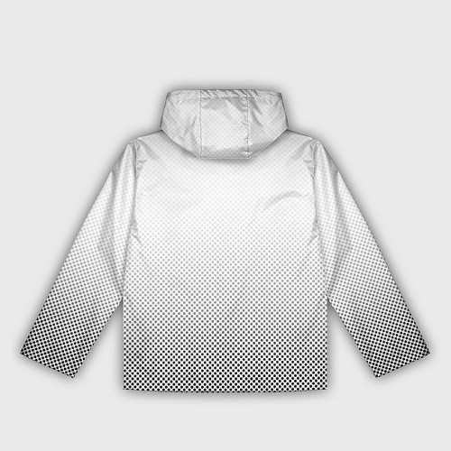 Женская ветровка Герб Российской федерации белый с чёрным / 3D-Белый – фото 2