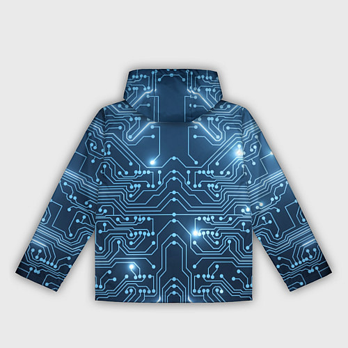 Женская ветровка Системная плата / 3D-Черный – фото 2