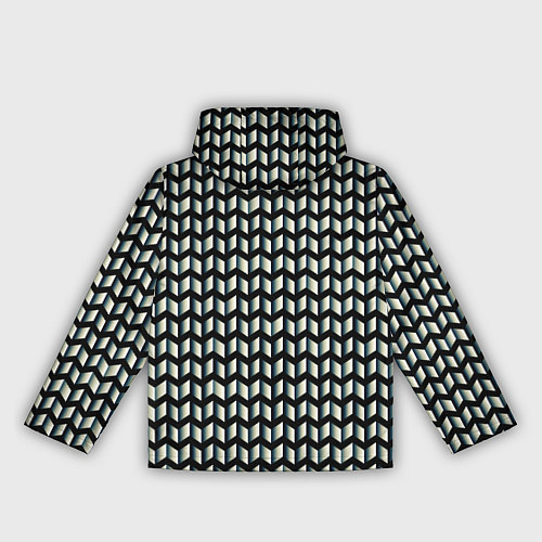 Женская ветровка Шифер / 3D-Черный – фото 2